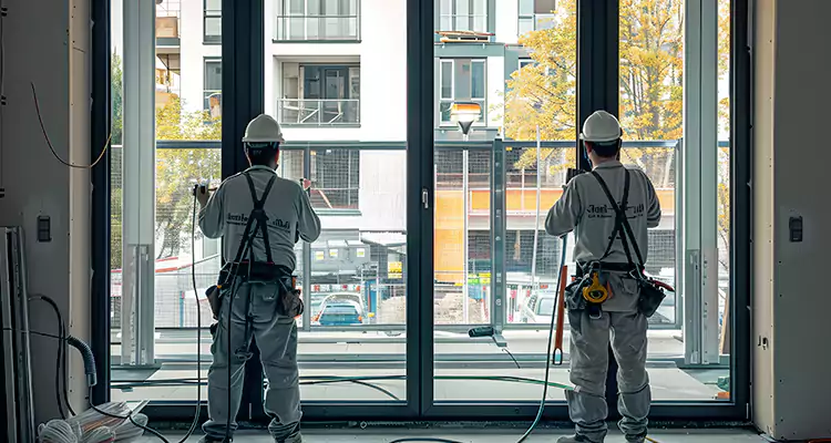 French Glass Panel Doors Repair in Ojus, FL