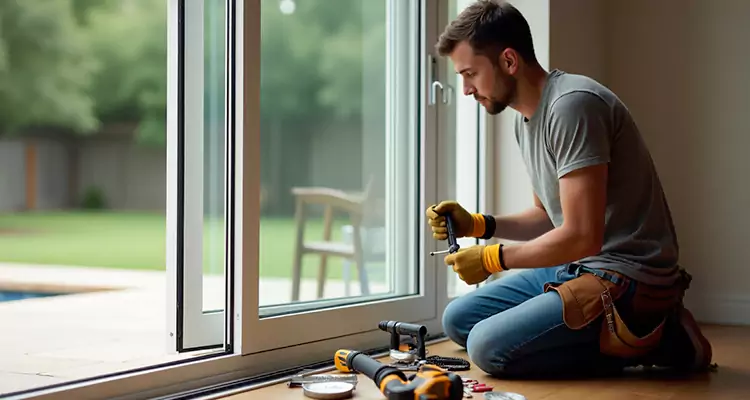 Sliding Glass Door Panel Repair in Ojus, FL