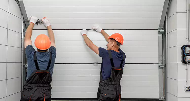 Garage Door Bottom Panel Repair in Ojus, FL