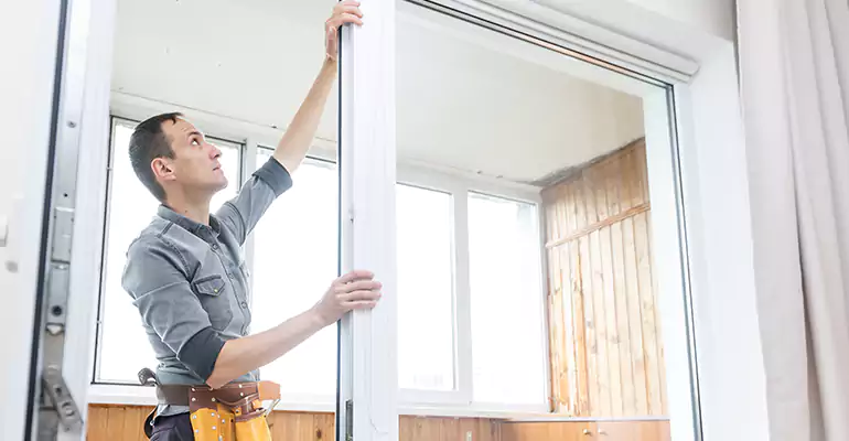 Aluminum Storefront Door Repair in Ojus, FL