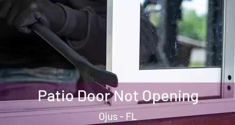 Patio Door Not Opening Ojus - FL